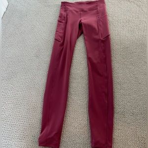 Lululemon pink leggings